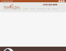 Tablet Screenshot of painmanagementsanantonio.com